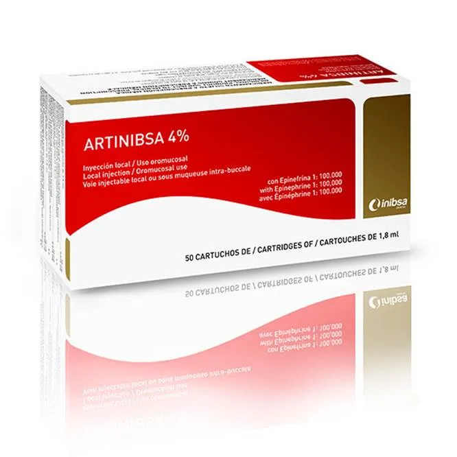 Anesthésie ARTINIBSA 4%