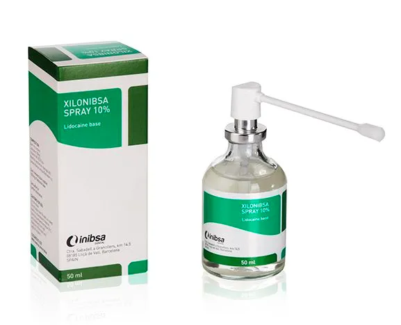 Anesthésie dentaire spray 10%