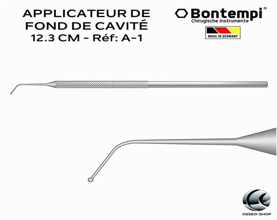 Applicateur de fond de cavité