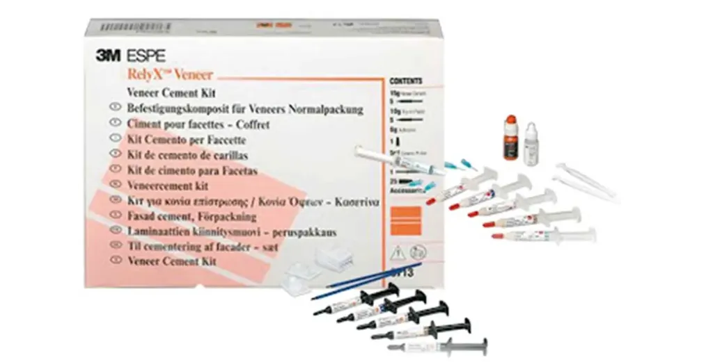 Ciment composite photoplymérisable pour collage des facettes