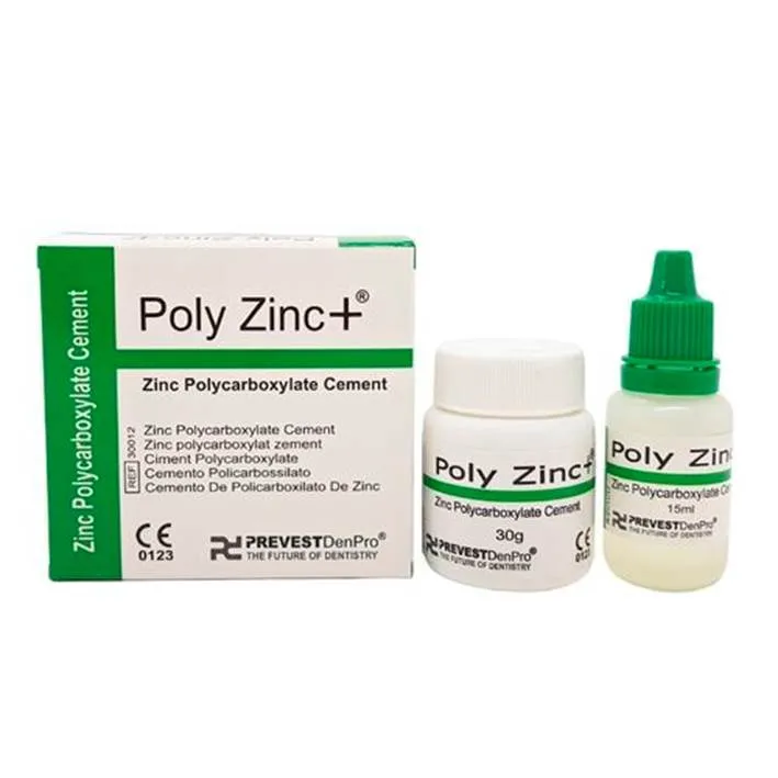 Ciment de scellements poly carboxylate zinc